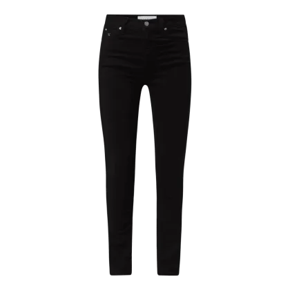 Zdjęcie Jeansy z wysokim stanem o kroju skinny fit z dodatkiem streczu