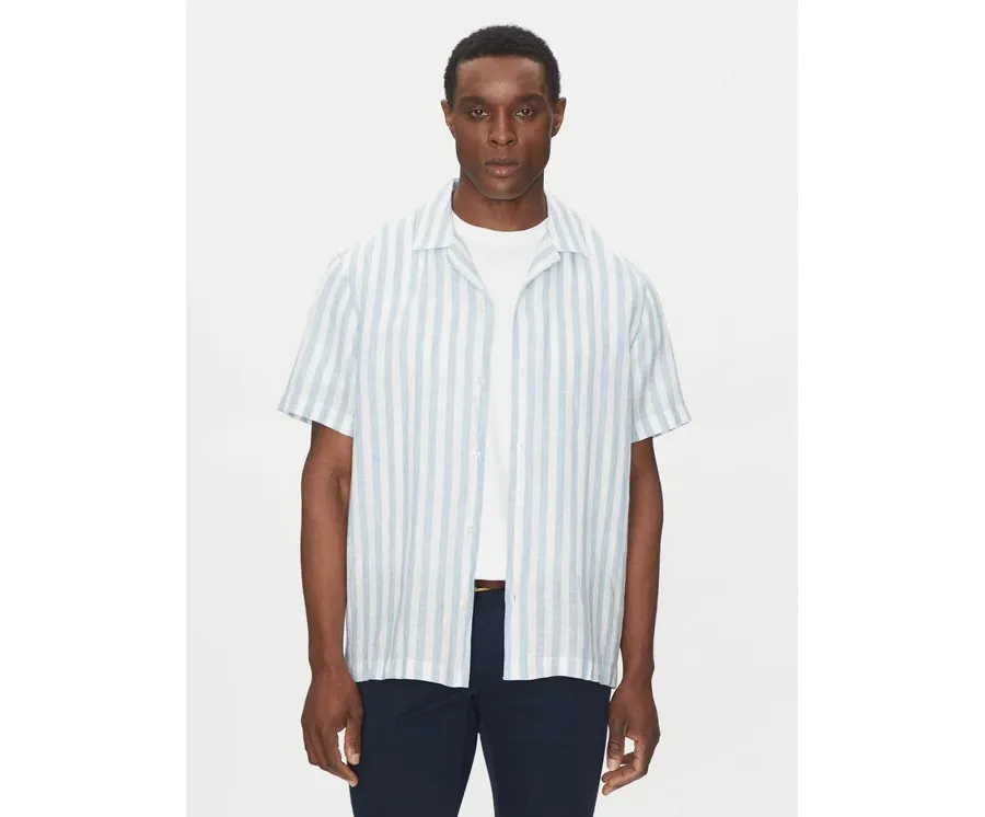 obrazek 1 Michael Kors Koszula CS5405QHJ0 Niebieski Regular Fit