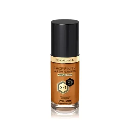 Zdjęcie Max Factor Facefinity All Day Flawless Foundation Podkład w płynie 30 ml Nr. 98. Harm hazelnut