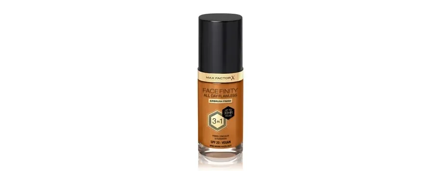 obrazek 1 Max Factor Facefinity All Day Flawless Foundation Podkład w płynie 30 ml Nr. 98. Harm hazelnut