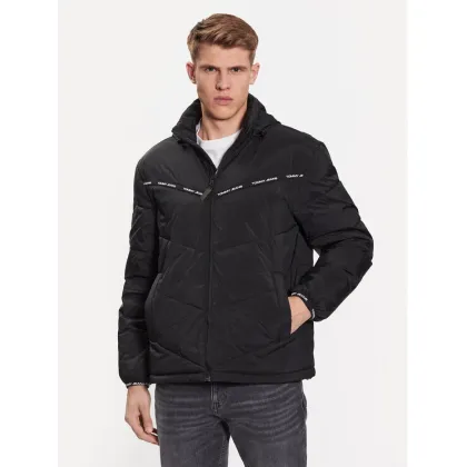 Zdjęcie Tommy Jeans Kurtka przejściowa Tape Detail DM0DM16578 Czarny Regular Fit