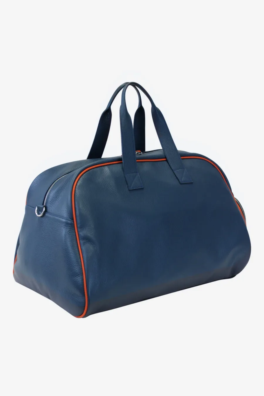 obrazek 2 Ciemnoniebieska skórzana torba sportowa w stylu vintage - Terrida