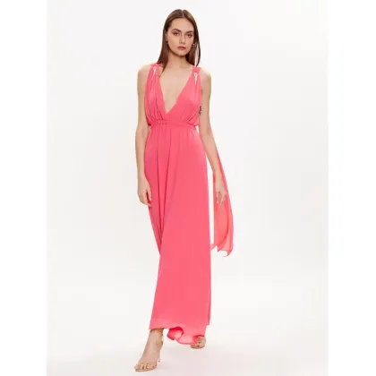 Zdjęcie ViCOLO Sukienka wieczorowa TE0028 Różowy Regular Fit