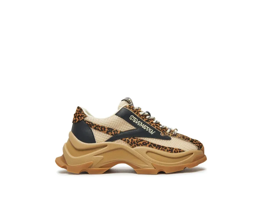 obrazek 1 Steve Madden Sneakersy Zoomz-L SM11003503 Brązowy