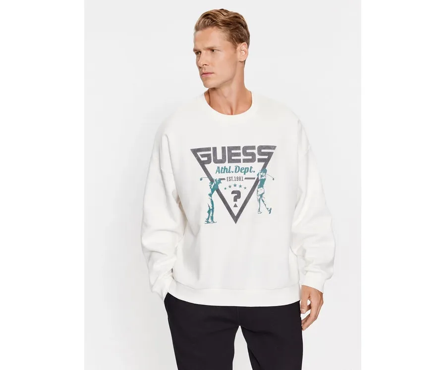 obrazek 1 Guess Bluza Z3BQ08 KBXX1 Biały Regular Fit