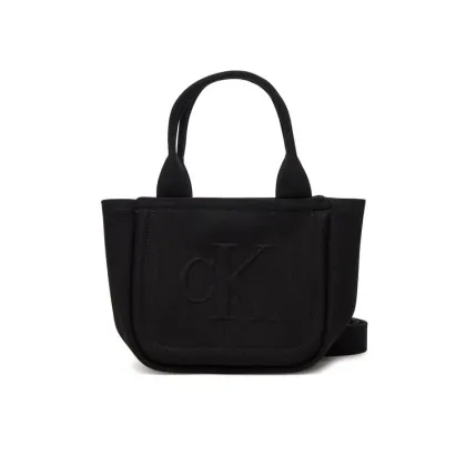 Zdjęcie Calvin Klein Jeans Torebka Summer Canvas Mini Tote LV04K3160G Czarny