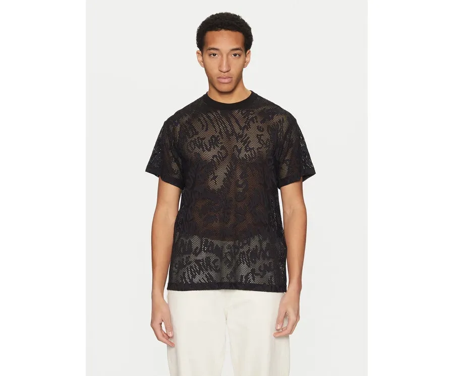 obrazek 1 Versace Jeans Couture T-Shirt 78GAH6R0 Czarny Regular Fit