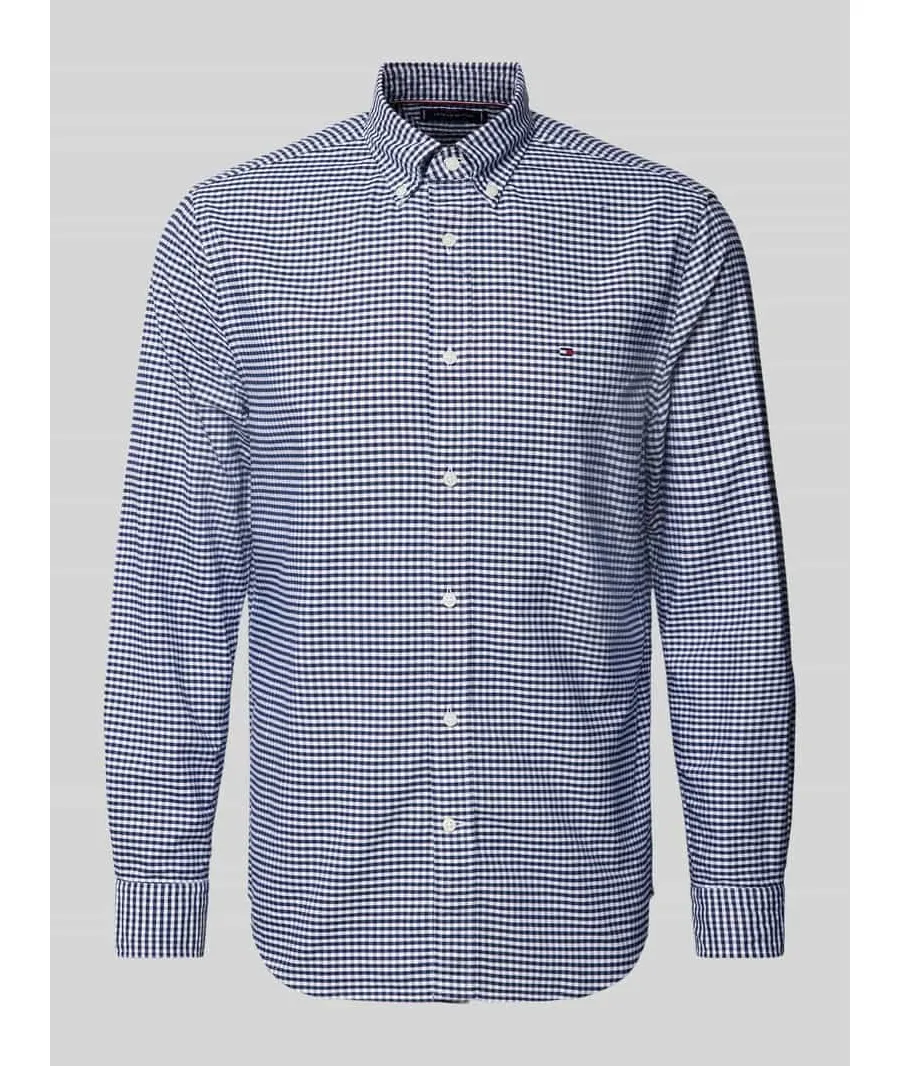 obrazek 1 Koszula casualowa o kroju regular fit z wyhaftowanym logo