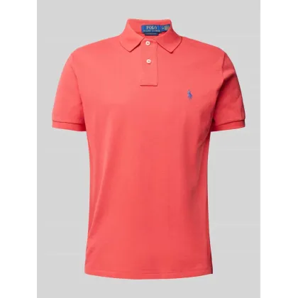 Zdjęcie Koszulka polo o kroju custom fit z czystej bawełny