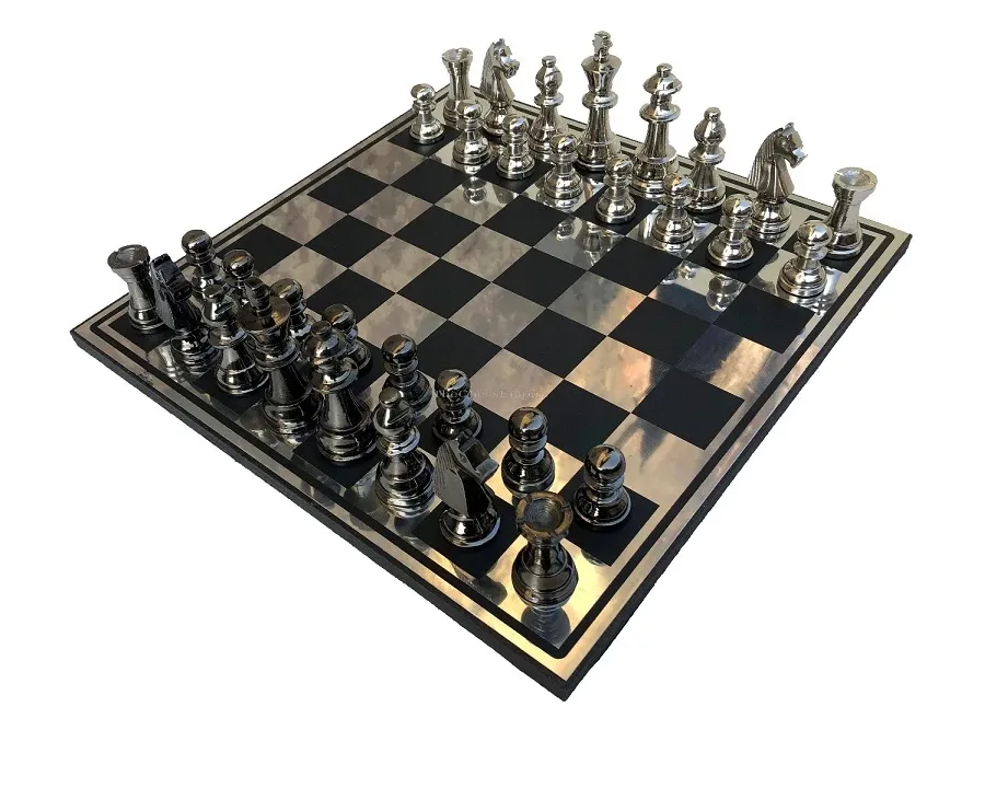 obrazek 1 Wykonany z aluminium pakiet szachowy - The Chess Empire