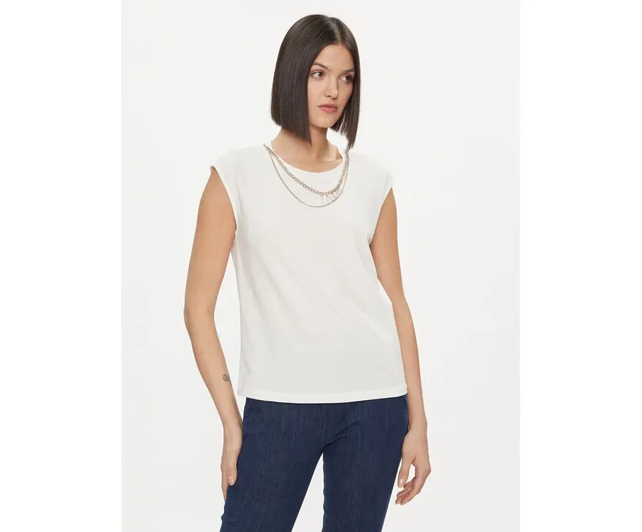 obrazek 1 Liu Jo Bluzka WA4016 J5003 Biały Regular Fit