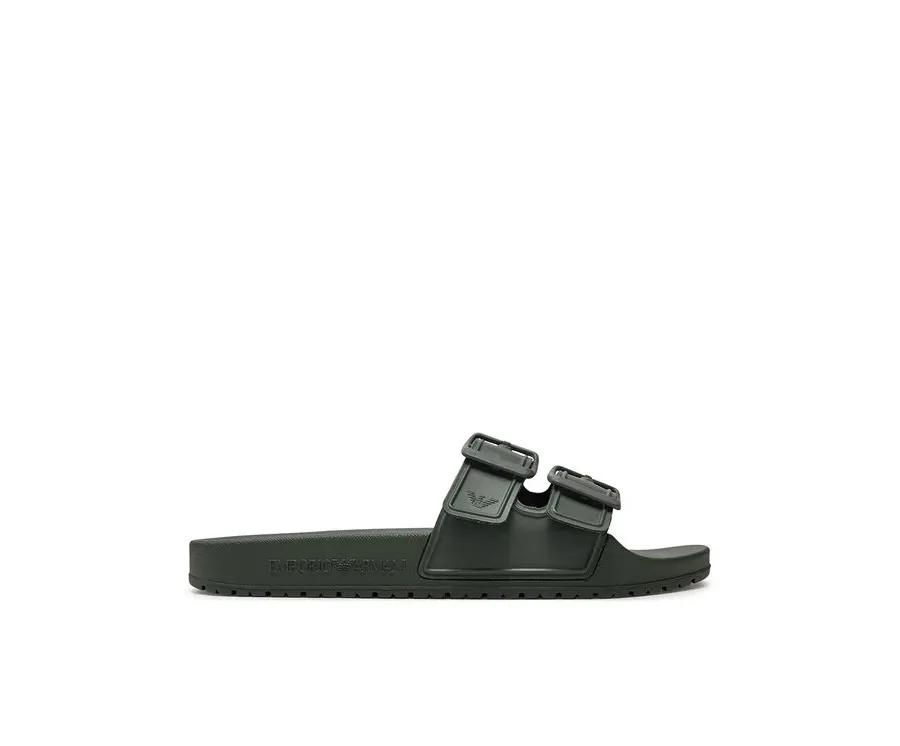 obrazek 1 Emporio Armani Klapki XVPS09 XN998 S132 Khaki