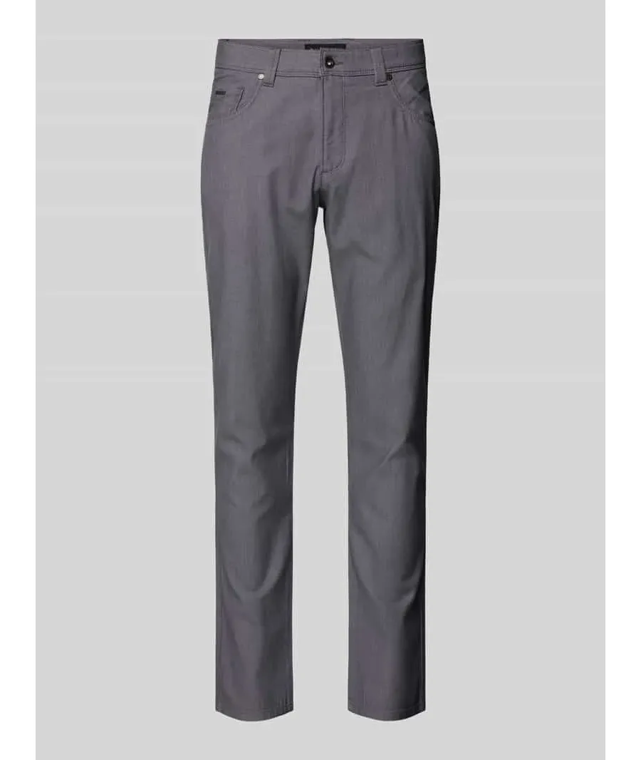 obrazek 1 Chinosy o kroju regular fit z 5 kieszeniami model ‘CORDOBA’