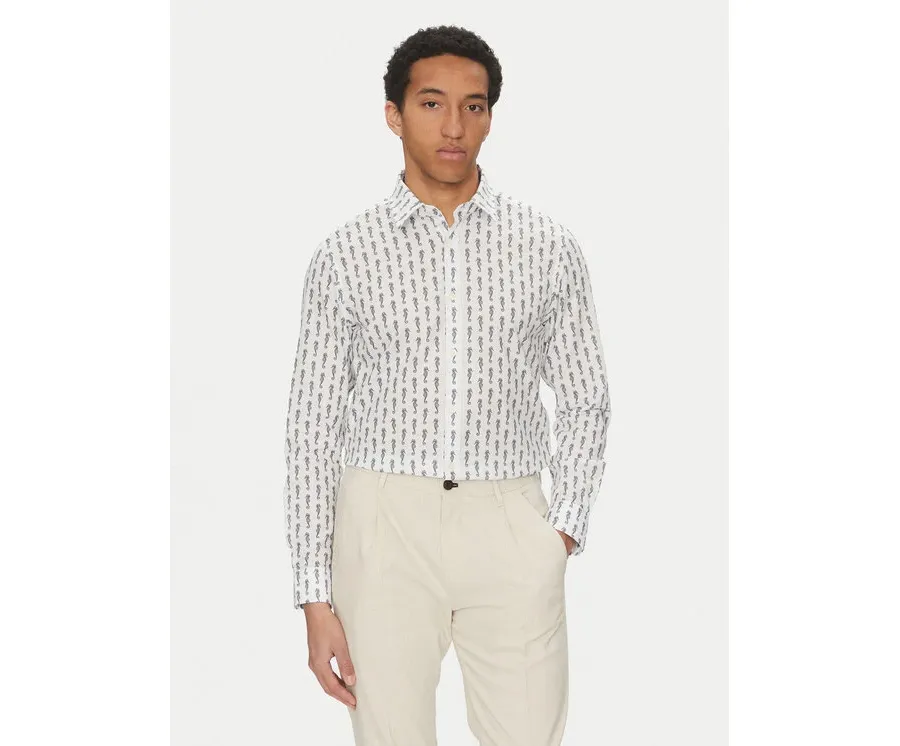 obrazek 1 JOOP! Jeans Koszula 15 JJSH-138Hanson 30045983 Beżowy Modern Fit