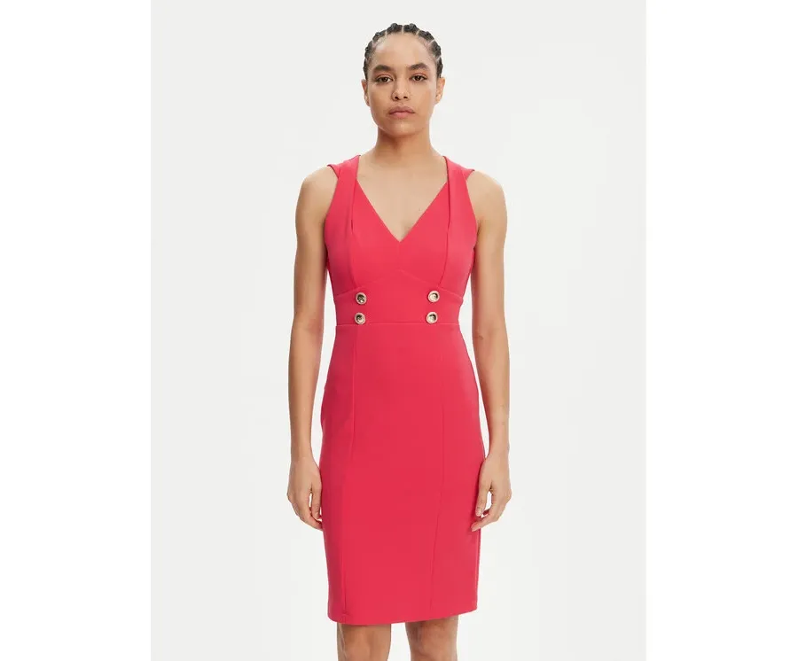 obrazek 1 Rinascimento Sukienka koktajlowa CFC0019924002 Różowy Regular Fit