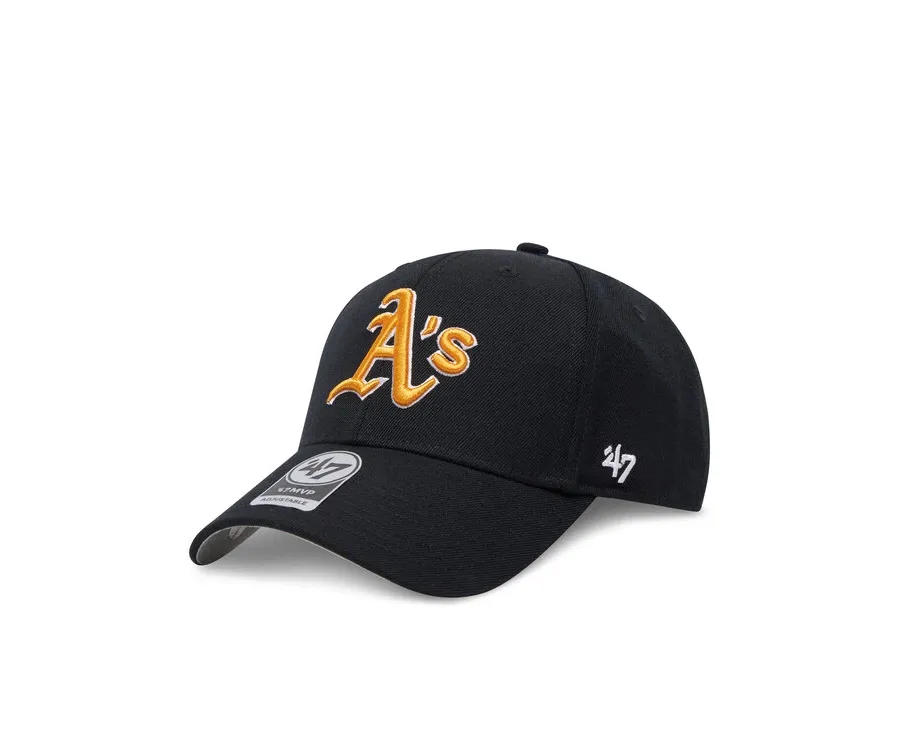 obrazek 1 47 Brand Czapka z daszkiem MLB Oakland Athletics '47 MVP B-MVP18WBV Czarny