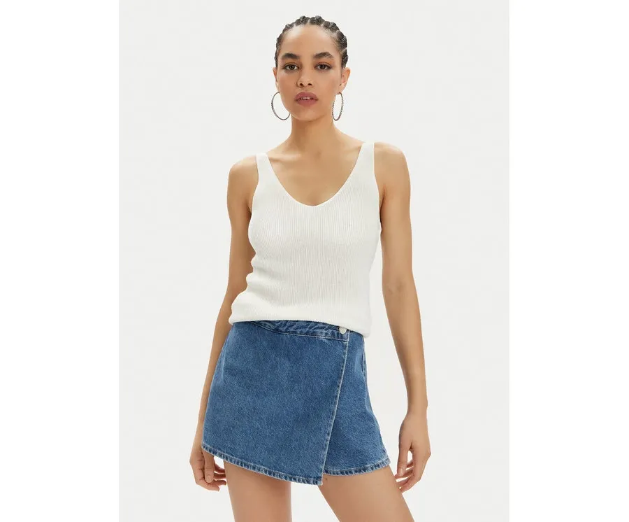 obrazek 1 Vero Moda Top New Lex Sun 10281877 Biały Regular Fit