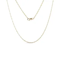 Zdjęcie Damski łańcuszek z 14K-karatowego żółtego złota o długości 45 cm KLENOTA