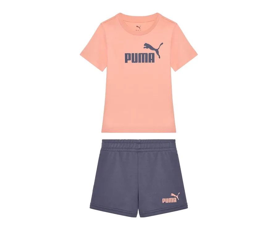 obrazek 1 Puma Komplet t-shirt i spodenki Ess 686307 Różowy Regular Fit