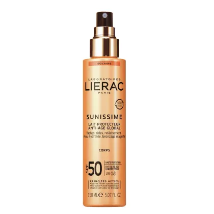 Zdjęcie Lierac Sunissime Mleczko ochronne do ciała SPF50+ 150 ml