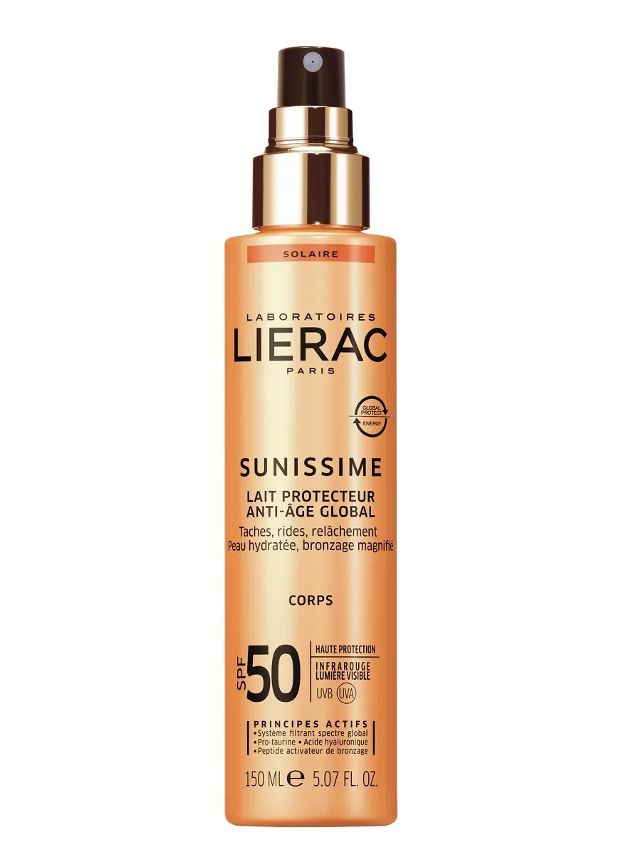obrazek 1 Lierac Sunissime Mleczko ochronne do ciała SPF50+ 150 ml