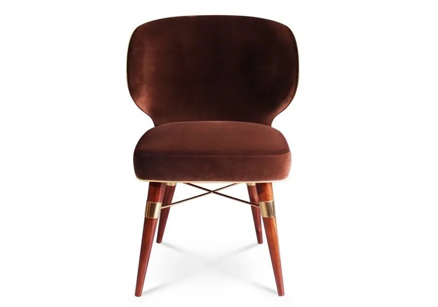 picture 1 Luxurious armchair - brass accents - Ottiu