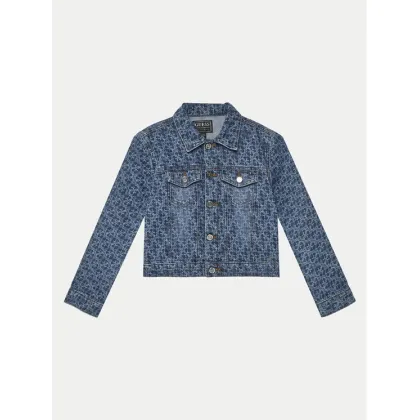 Zdjęcie Guess Kurtka jeansowa J5RL08 D45E0 Niebieski Regular Fit