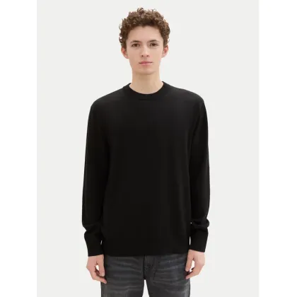 Zdjęcie Tom Tailor Denim Sweter 1042509 Czarny Regular Fit