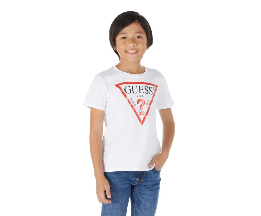 obrazek 1 Guess T-Shirt L73I55 K8HM0 Biały Regular Fit