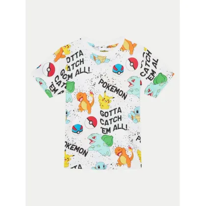 Zdjęcie OVS T-Shirt 2098649 Biały Relaxed Fit