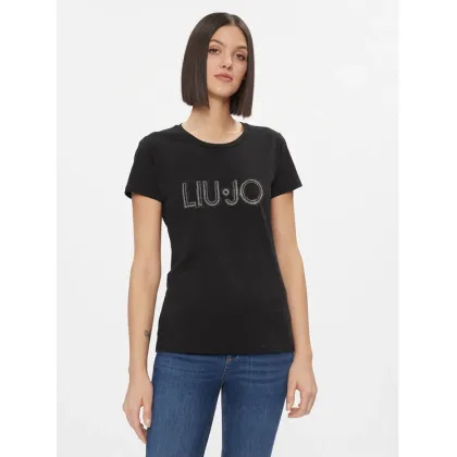 Zdjęcie Liu Jo T-Shirt WA4051 JS923 Czarny Regular Fit