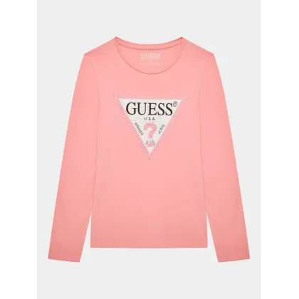 Zdjęcie Guess Bluzka J2YI50 K6YW1 Różowy Regular Fit