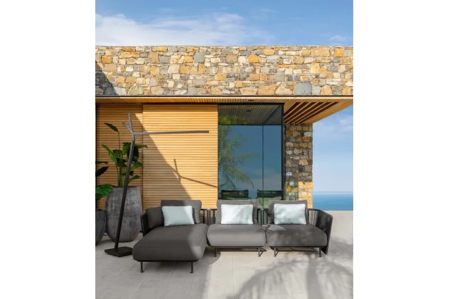 obrazek 3 Wygodna szeroka włoska modular sofa na taras