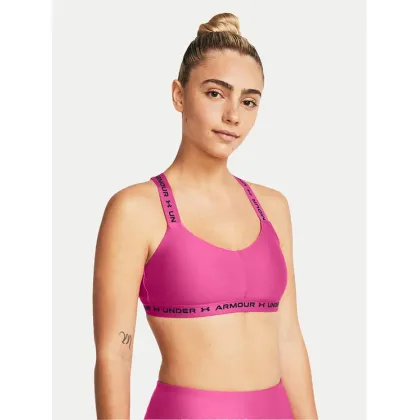 Zdjęcie Under Armour Biustonosz sportowy Crossback Low 1361033-686 Różowy Compression Fit