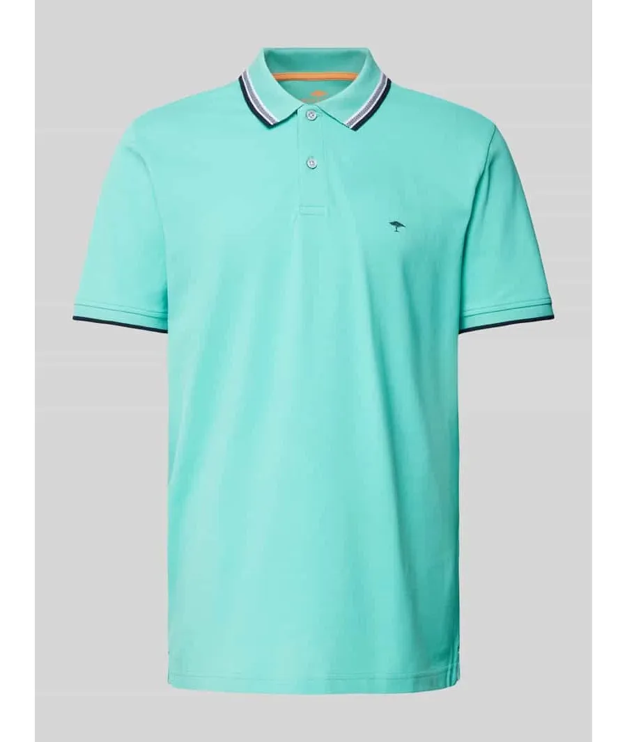 obrazek 1 Koszulka polo o kroju regular fit z paskami w kontrastowym kolorze
