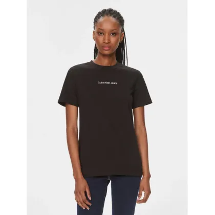 Zdjęcie Calvin Klein Jeans T-Shirt J20J221065 Czarny Regular Fit