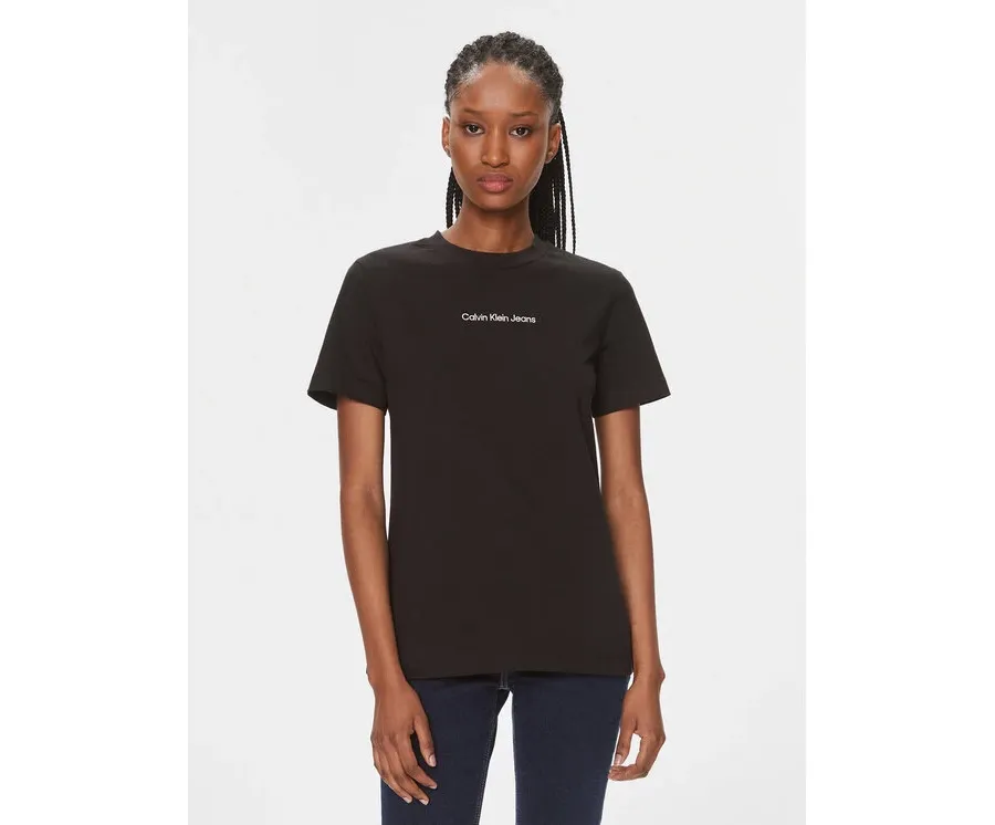 obrazek 1 Calvin Klein Jeans T-Shirt J20J221065 Czarny Regular Fit