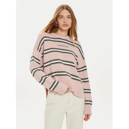 Zdjęcie Guess Jeans Sweter W4BR09 Z3HM1 Różowy Regular Fit