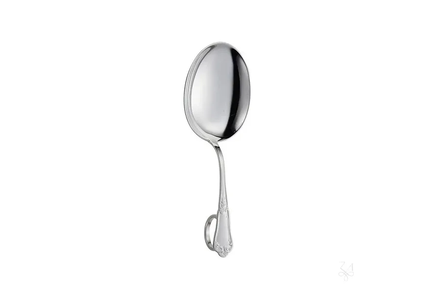 obrazek 1 Elegancka posrebrzana łyżka do ostryg - Zaramella Argenti