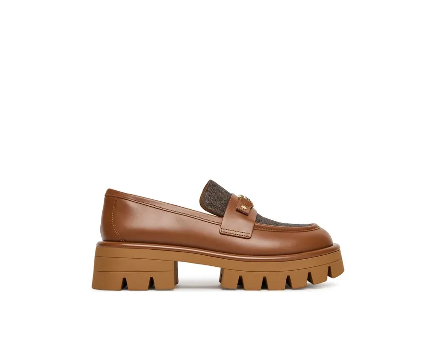 obrazek 1 MICHAEL Michael Kors Loafersy Mandy 40T5MAFP2L Brązowy