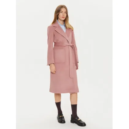 Zdjęcie MAX&Co. Płaszcz wełniany 2426016134200 Różowy Regular Fit