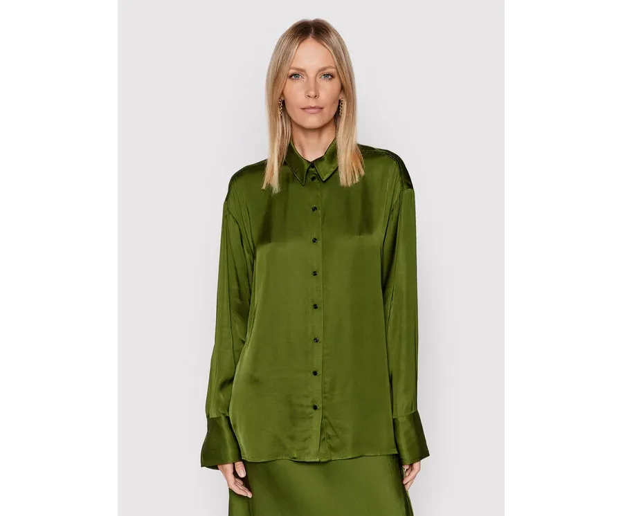 obrazek 1 Herskind Koszula Jenka 4432370 Zielony Loose Fit