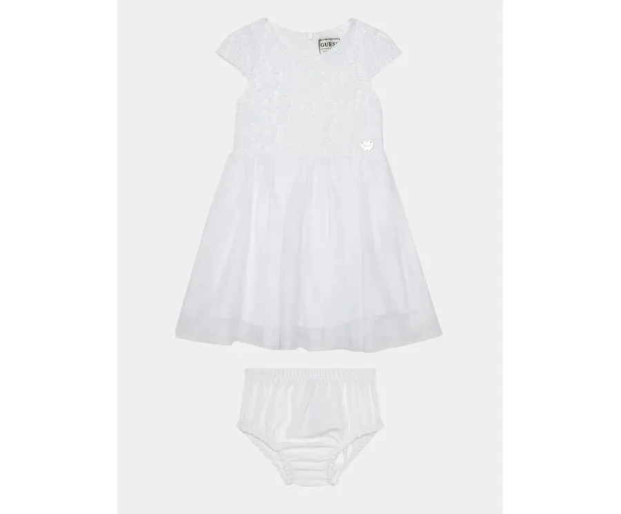 obrazek 1 Guess Sukienka elegancka A4RK01 WFYM0 Biały Regular Fit
