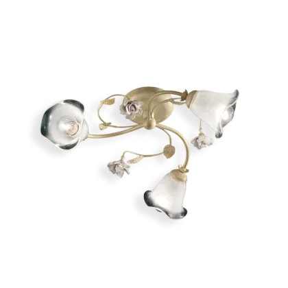 Zdjęcie Klasyczna lampa sufitowa-plafoniera Siena z Włoch