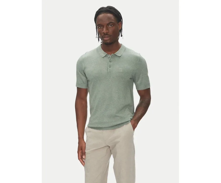 obrazek 1 Lindbergh Polo 30-800159 Zielony Slim Fit