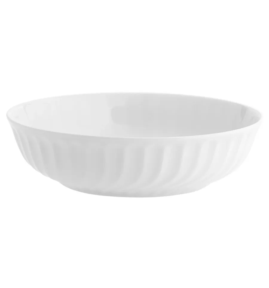 picture 10 A large set of Sagres porcelain dinnerware with a unique wave-like decoration - Vista Alegre