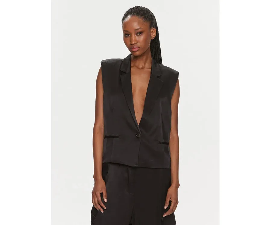 obrazek 1 Herskind Kamizelka Line Vest 4995985 Czarny Regular Fit