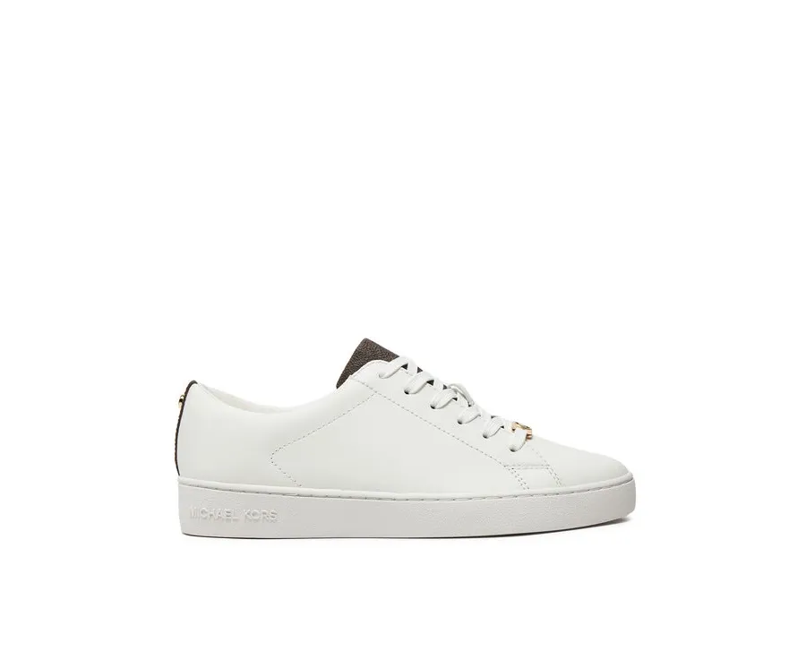 obrazek 1 MICHAEL Michael Kors Sneakersy Keaton Lace Up 43R4KTFS2L Biały
