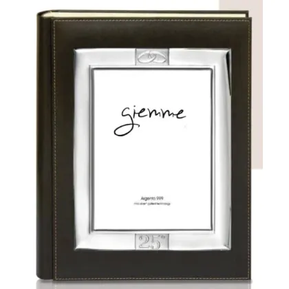 Picture A beautiful photo album 23x30 cm with the symbolism of the 25th wedding anniversary
