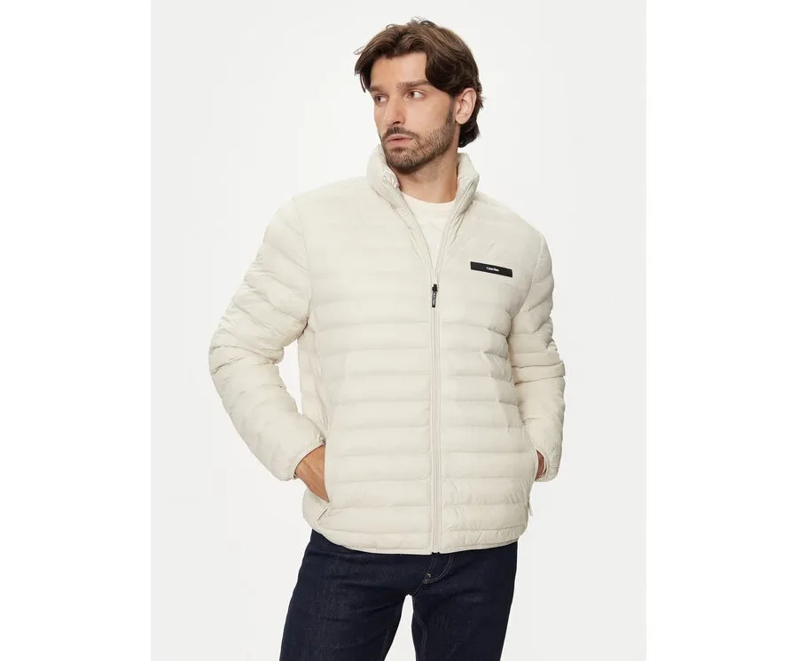 obrazek 1 Calvin Klein Kurtka zimowa K10K113474 Beżowy Regular Fit